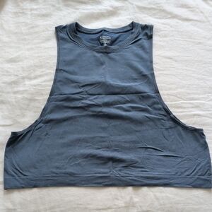 Athleta Blue Muscle Tee Small